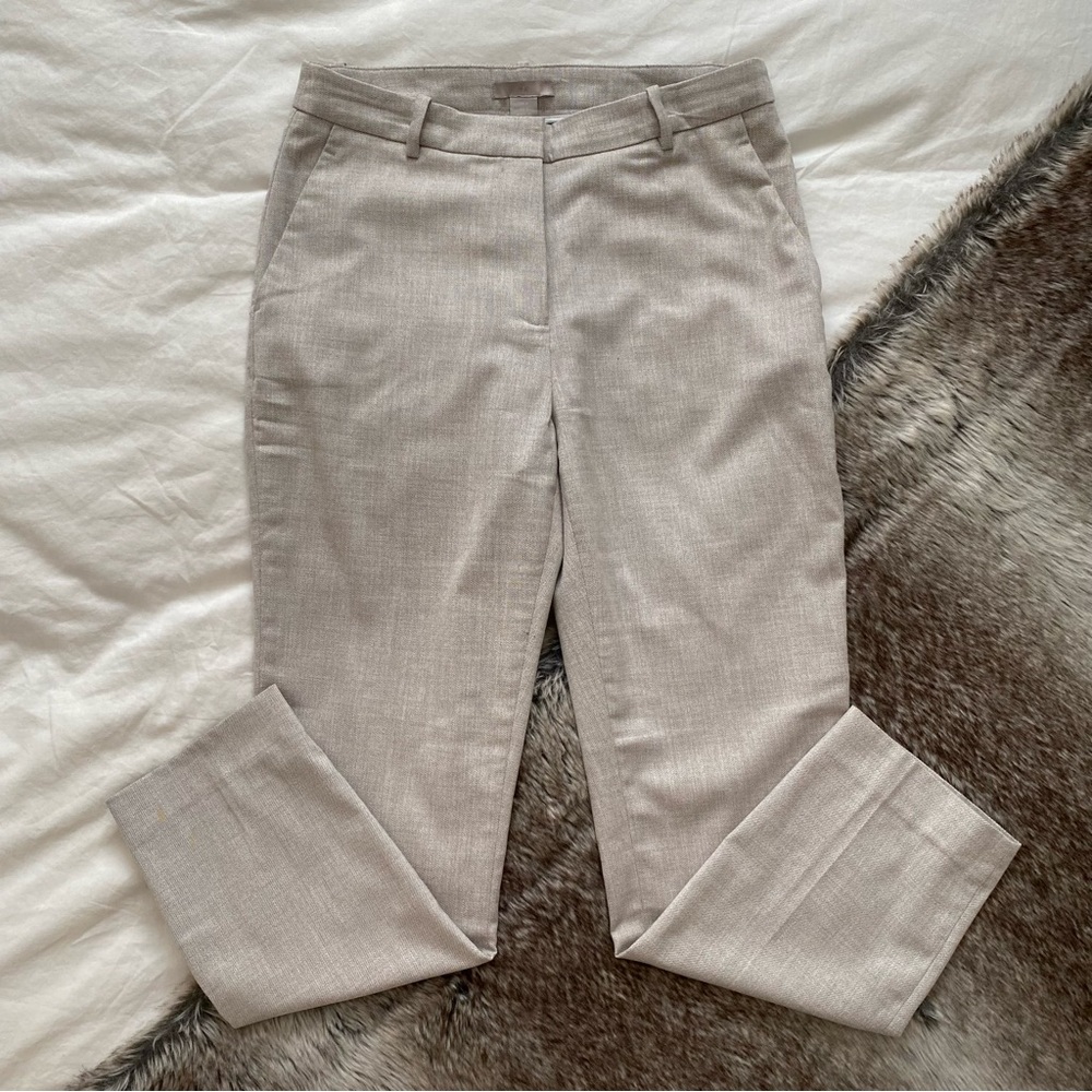 H&M Cropped Straight Leg Dress Pant